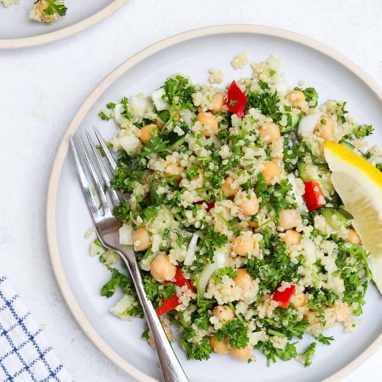 Easy Quinoa Tabbouleh Salad (GF)