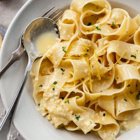 creamy lemon pasta