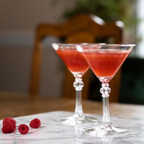 Vanilla Raspberry Martini