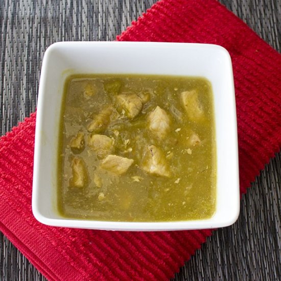 Homemade Chili Verde