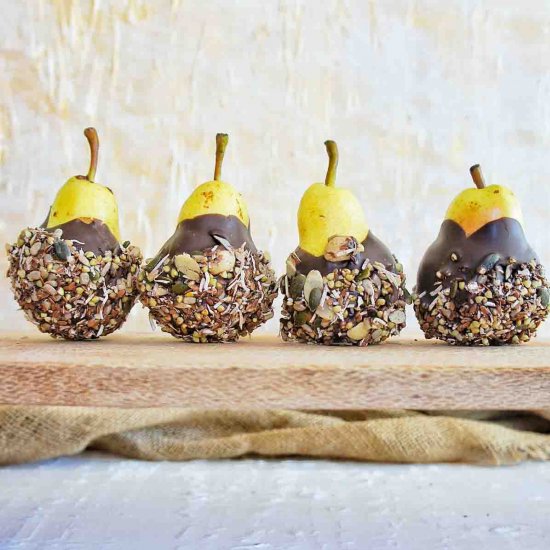 Chocolate Covered Pears