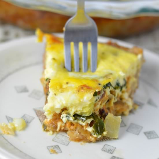 Spinach and Feta Quiche