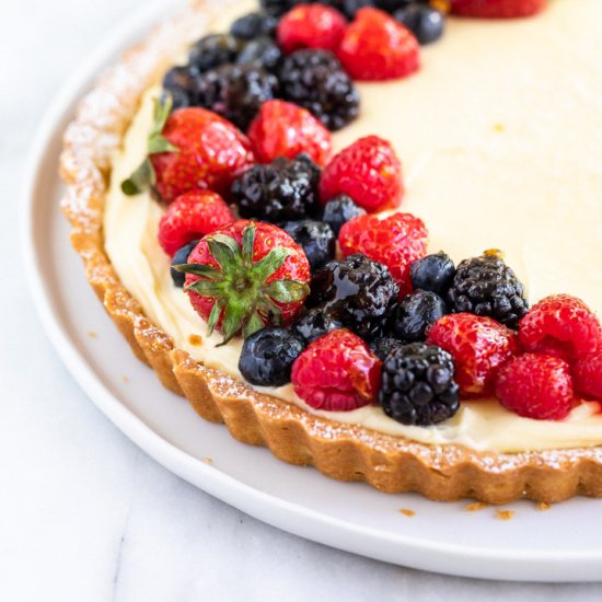 French Lemon Cream Tart