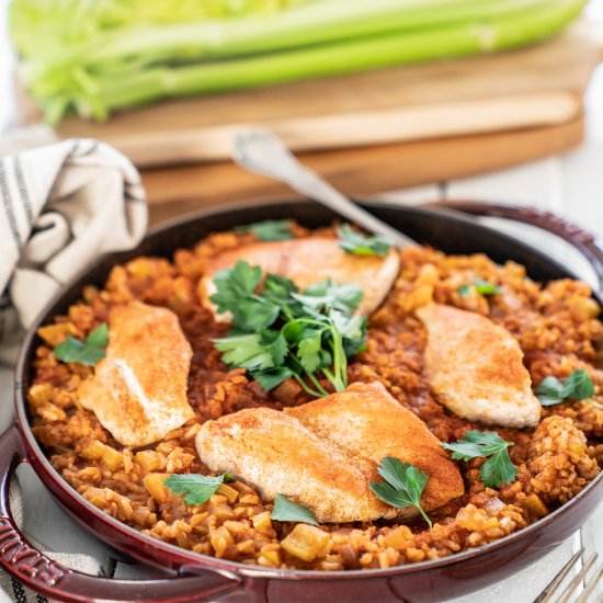 Easy One Pot Arroz Con Pollo