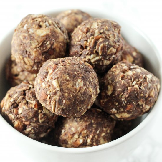 Chocolate Peanut Butter Snack Balls