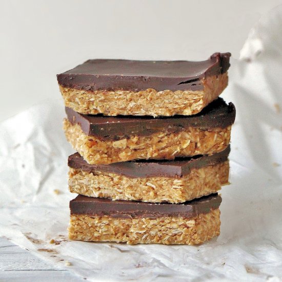 Oatmeal Peanut Butter Squares