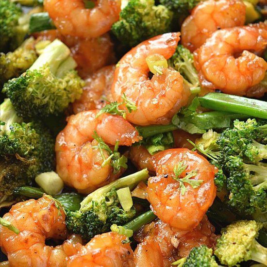 Easy Honey Garlic Shrimp