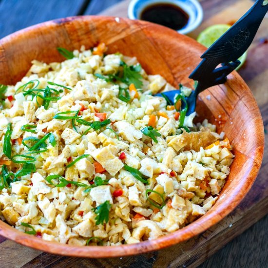 Cauliflower Egg Fried Rice