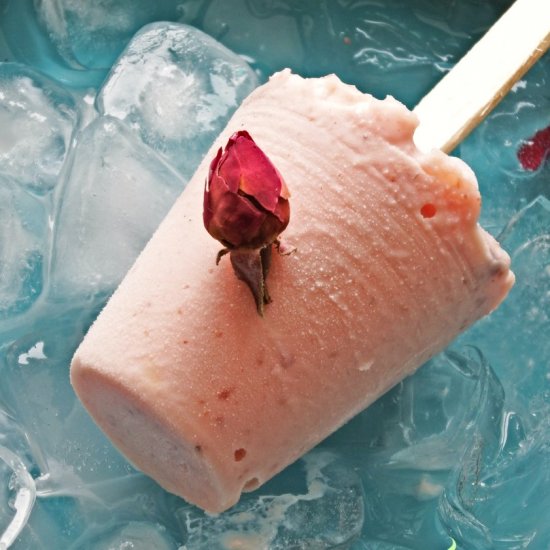 Rose and Almond Kulfi