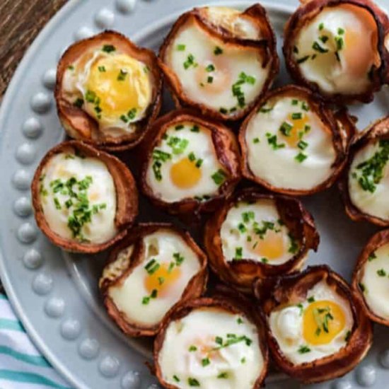 Bacon and Egg Cups