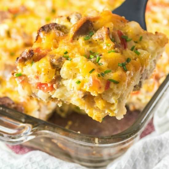 Turkey Hash Brown Casserole