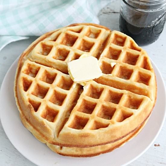 Greek Yogurt Waffles