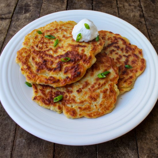 Vegan Boxty (Irish Potato Pancakes)