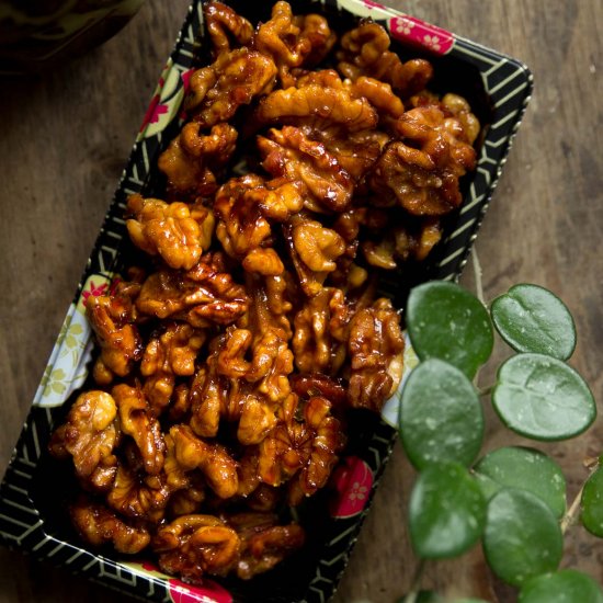 Crispy Candied Walnuts