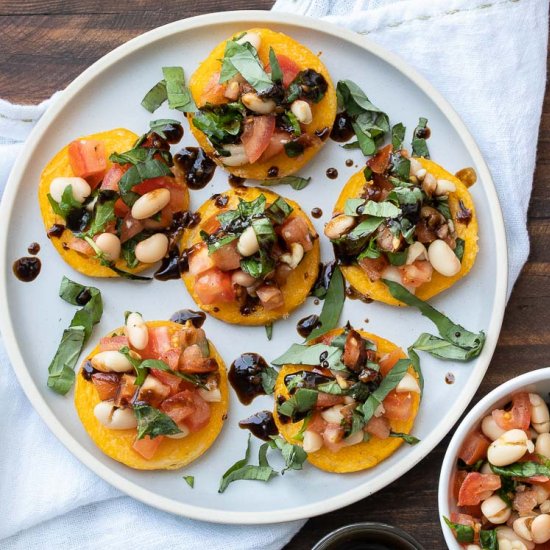 Easy Vegan Bruschetta