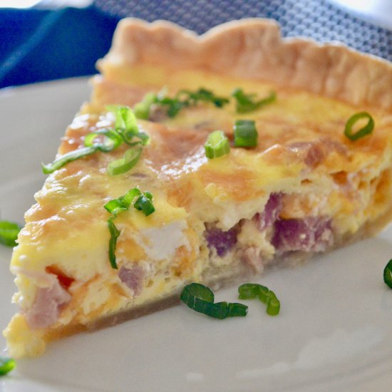 Ham and Cheese Quiche