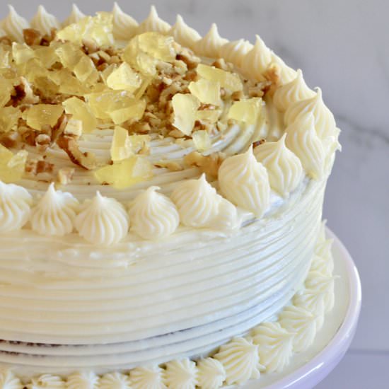 Carrot Pineapple Cake