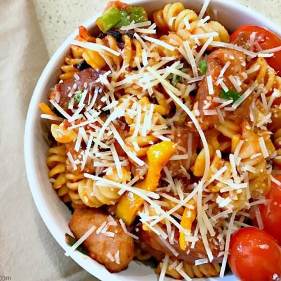 20 Minute Sausage Pasta Skillet