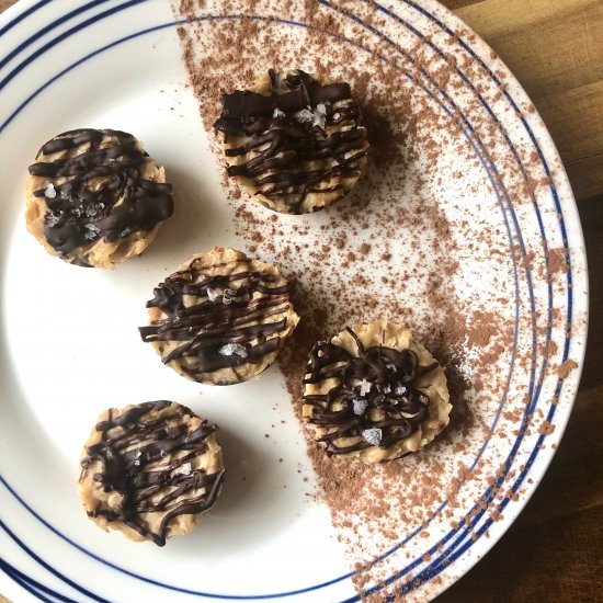 Vegan Caramel Cookie Bites