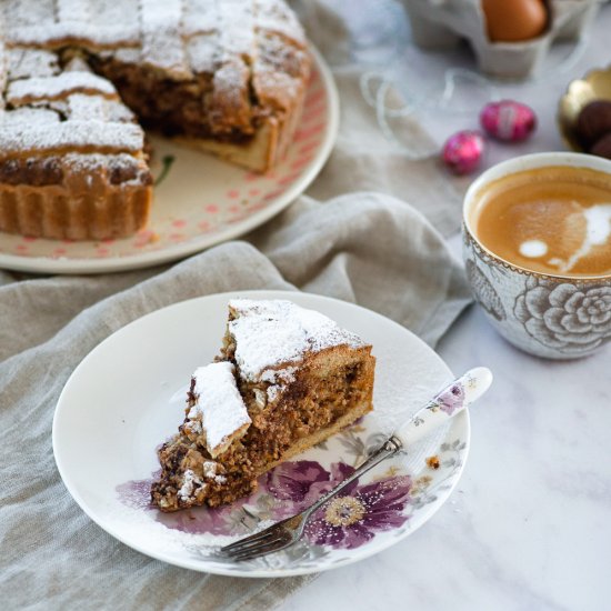 Apulian ricotta cake