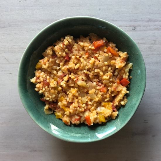 Bulgur Wheat Pilaf