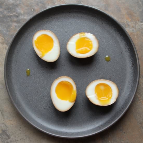 Soy-Miso Marinated Ramen Eggs