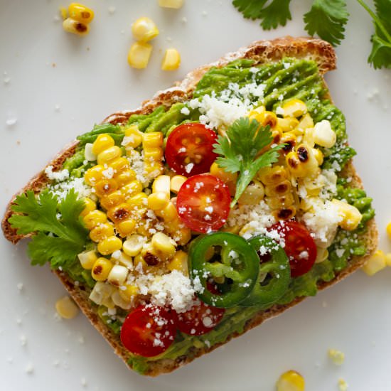 Mexican Avocado Toast