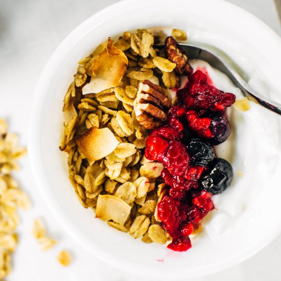 Homemade Buckwheat Granola