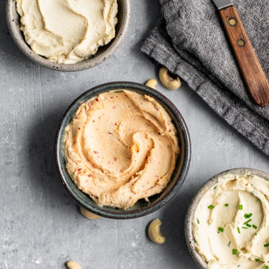 Cultured Cashew Cream Cheese