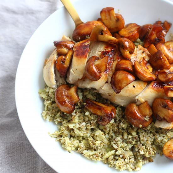 Balsamic Mushroom Chicken