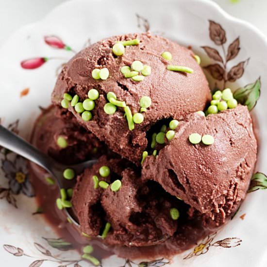 Easy Creamy Chocolate Ice Cream