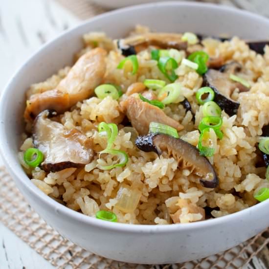 Chicken and Mushroom Rice