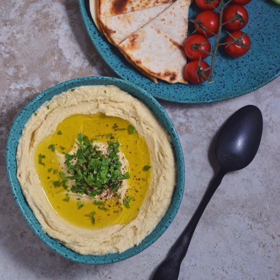 Traditional Mediterranean Hummus