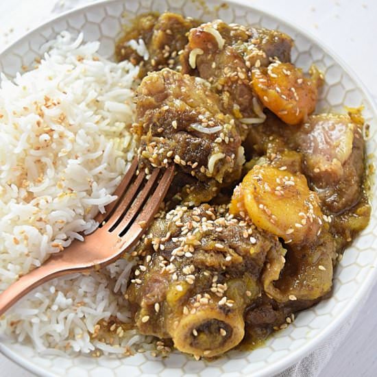 Sweet Moroccan Lamb