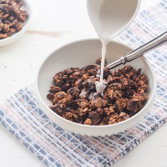 Chocolate Hazelnut Granola