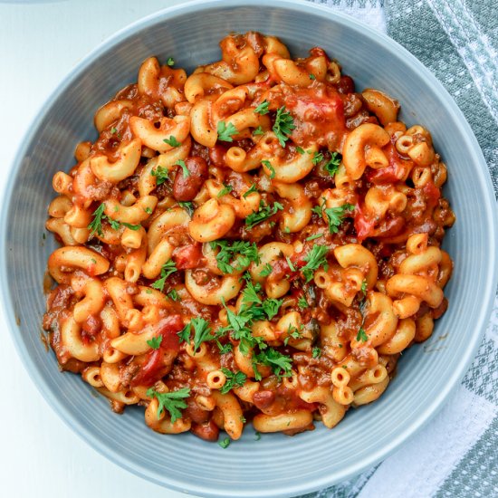 Instant Pot Chili Mac And Cheese