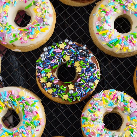 Cake Mix Doughnuts