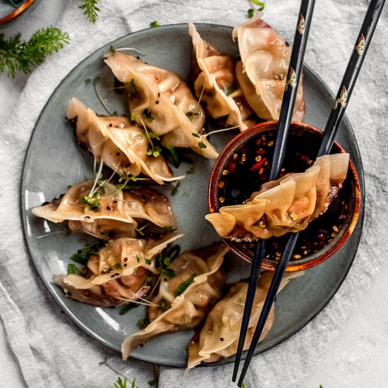 Chicken potstickers