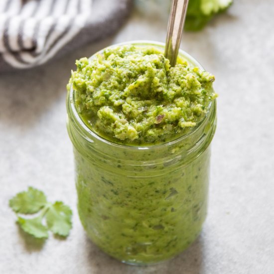 Vegan Thai Green Curry Paste