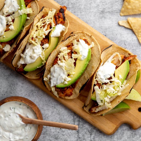 Ultimate Chipotle Chicken Tacos