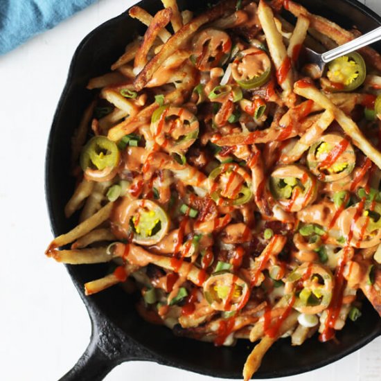 Diablo Skillet Loaded Fries