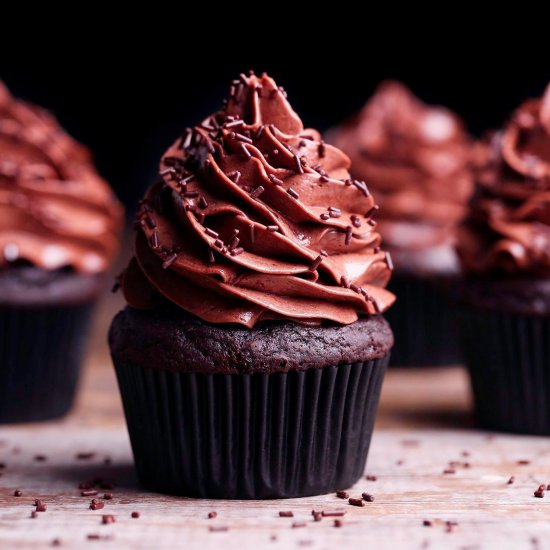 Vegan Chocolate Cupcakes