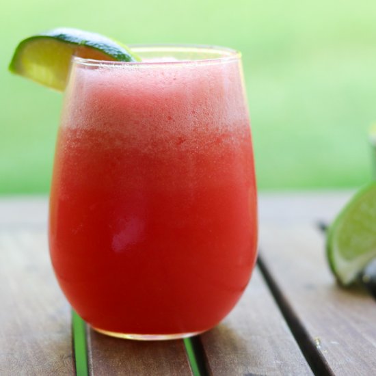 Slushy Watermelon Margarita