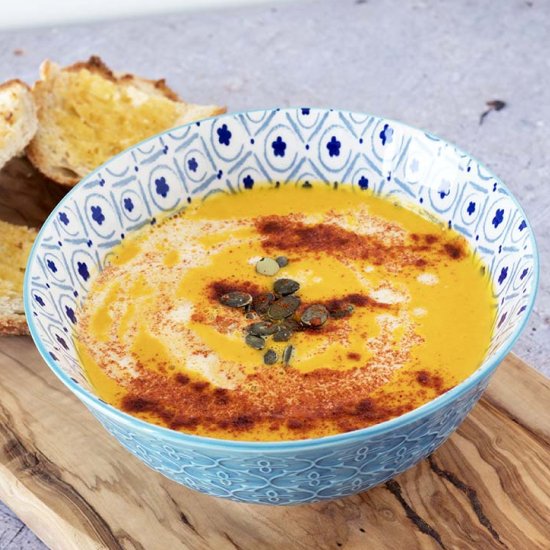 Spiced carrot soup