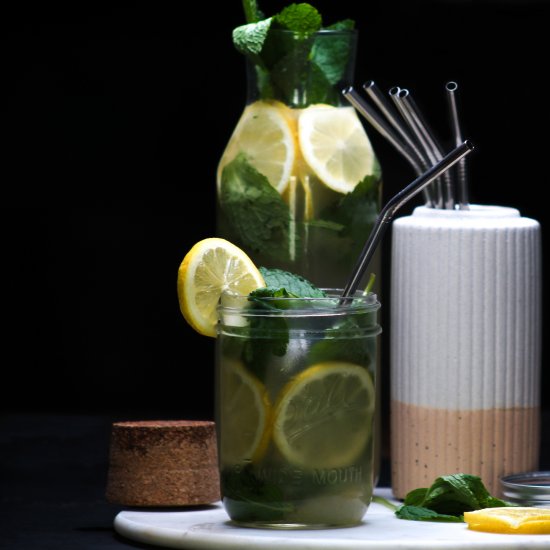 Ginger Mint Lemonade