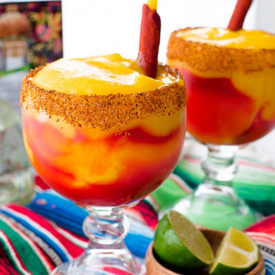 Mangonadas (Mango Margaritas)