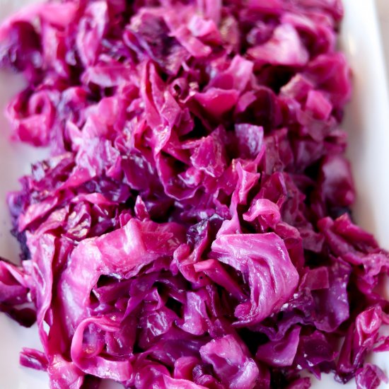 Sauteed Red Cabbage