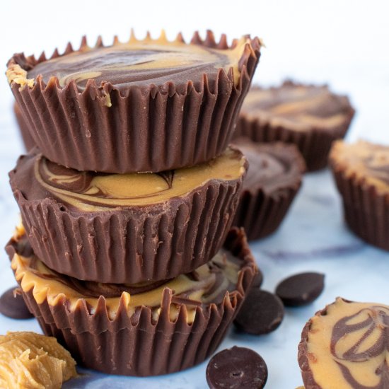 Chocolate Peanut Butter Banana Cups