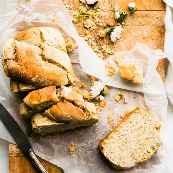 Homemade Vegan Bread (Gluten Free)