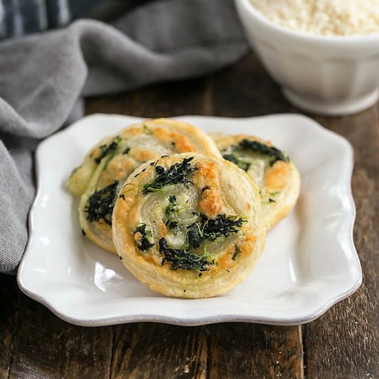 Spinach Muenster Pinwheels